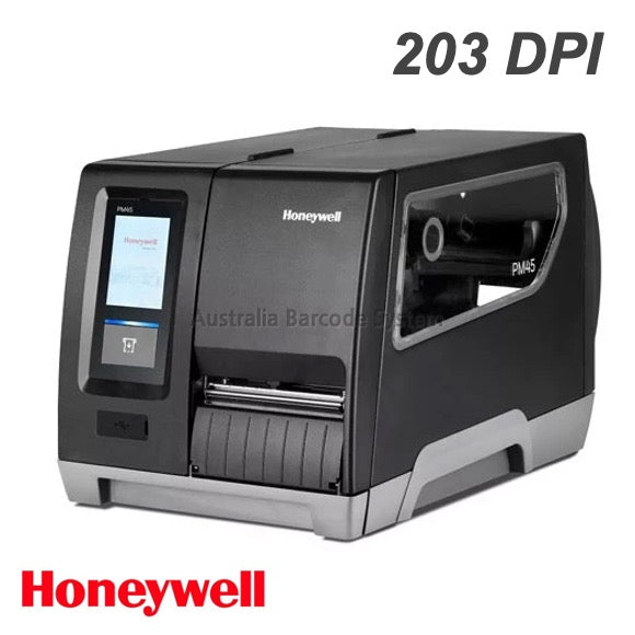 honeywell pm45 203dpi label printer
