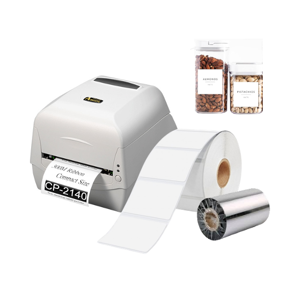 room temperature food label package