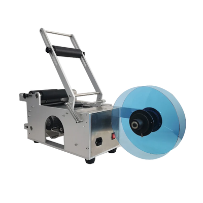 semi automatic round labelling machine