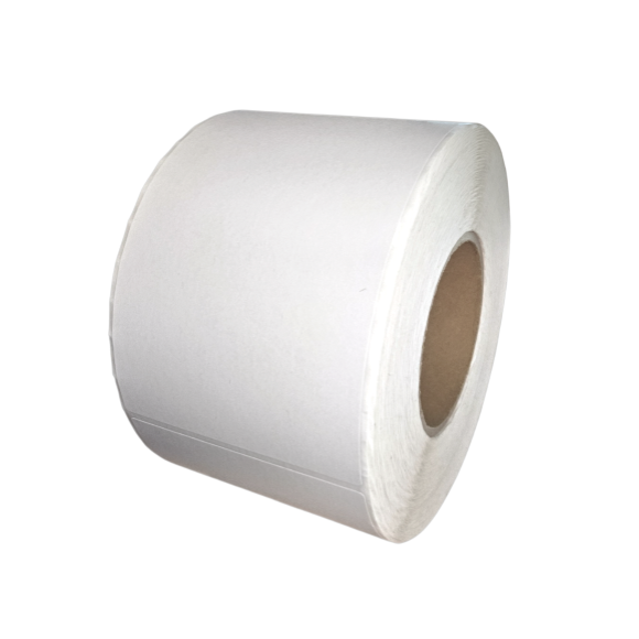 synthetic pp label 100mm x 150mm 76mm core