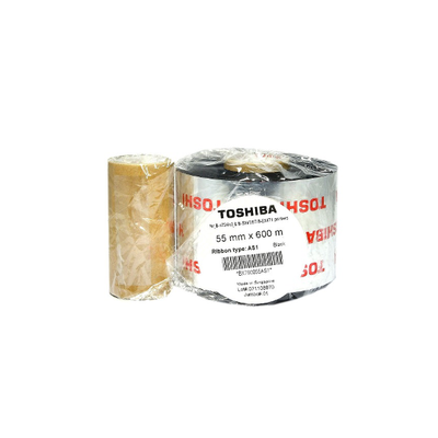 toshiba as1 resin ribbon 55mm x 600m