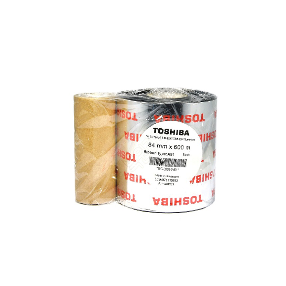 toshiba as1 resin ribbon 84mm x 600m