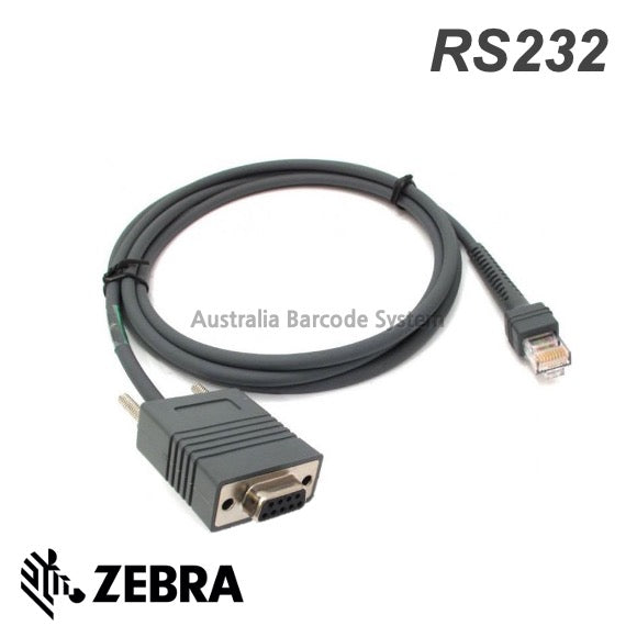 zebra scanner rs232 cable