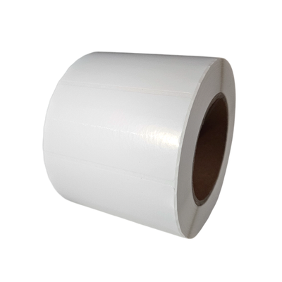 gloss inkjet pp label 100mm x 50mm die cut