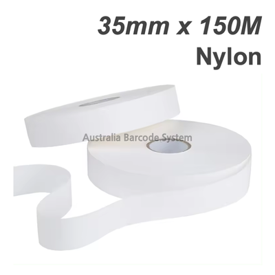 nylon care label 35mm x 150M