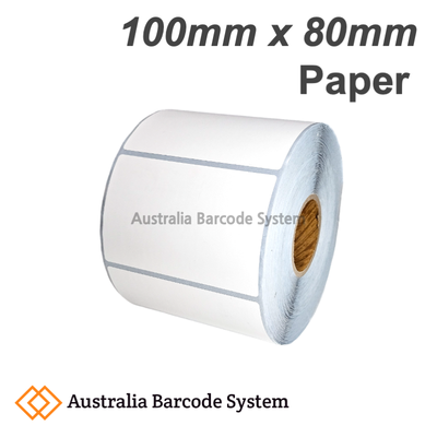 paper label 100mm x 80mm