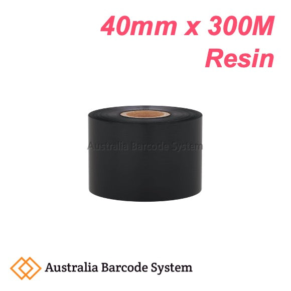40mm x 300M Resin Ribbon – Australia Barcode System