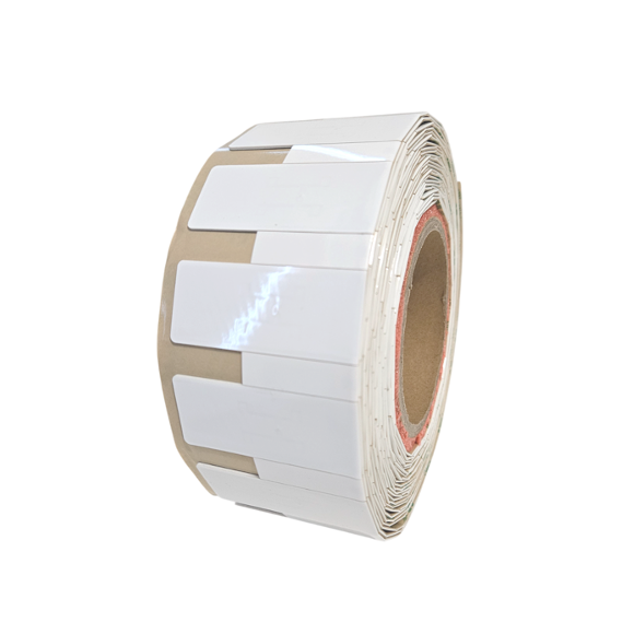 rfid uhf label on metal anti metal white pet 60mm x 25mm
