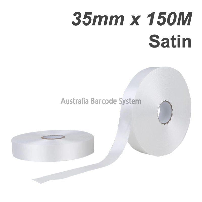 satin care label 35mm x 150M