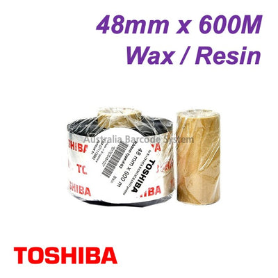 toshiba ag2 wax resin ribbon 48mm x 600M