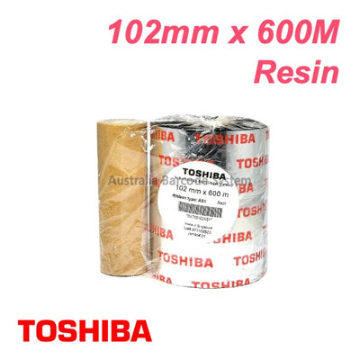 toshiba as1 resin ribbon 102mm x 600M