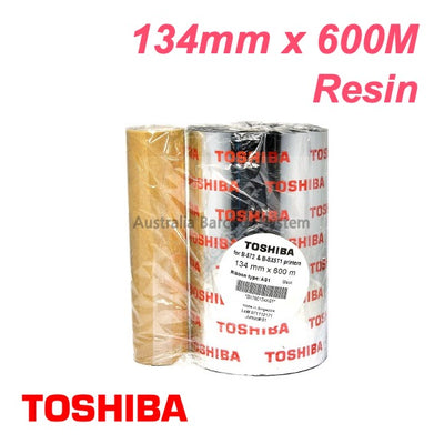 toshiba as1 resin ribbon 134mm x 600M