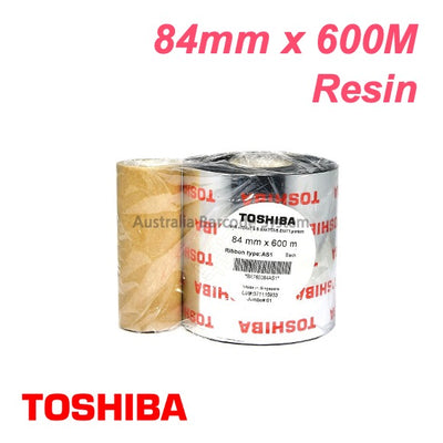 toshiba as1 resin ribbon 84mm x 600M