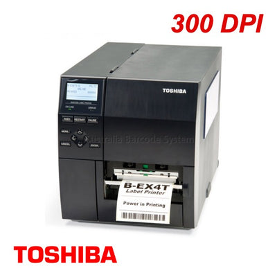 toshiba b-ex4t1 300dpi label printer