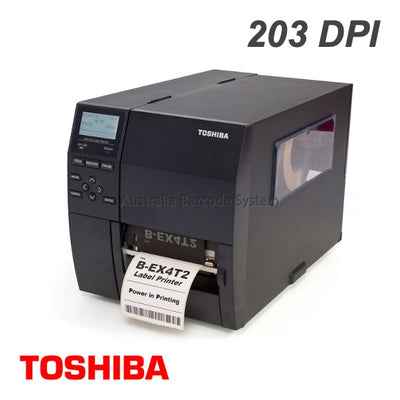 toshiba b-ex4t2 203dpi label printer