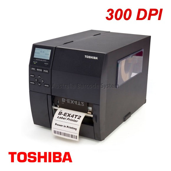 toshiba b-ex4t2 300dpi label printer