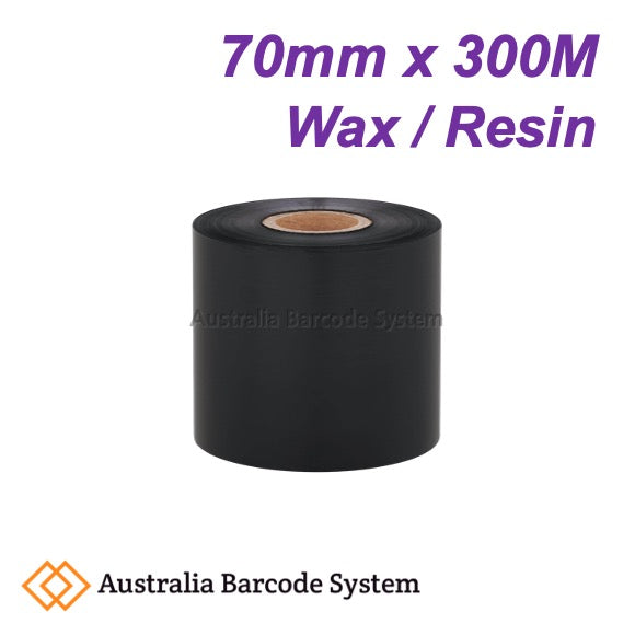 wax resin ribbon 70mm x 300M