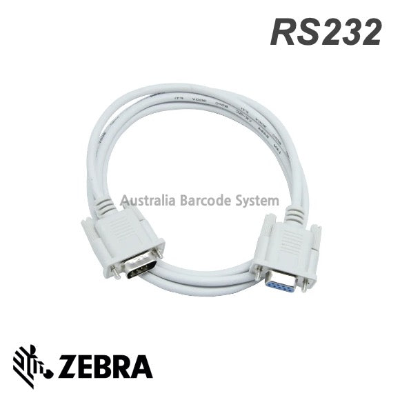 zebra printer rs232 cable